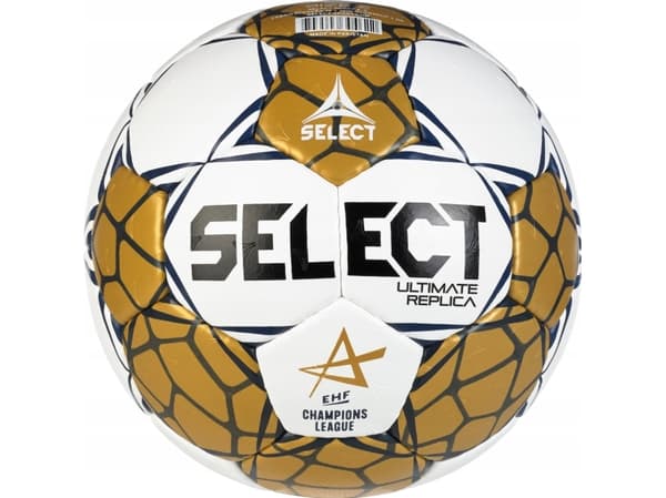 Select Champions League Ultimate Replica EHF Handball 220040 Złote 3