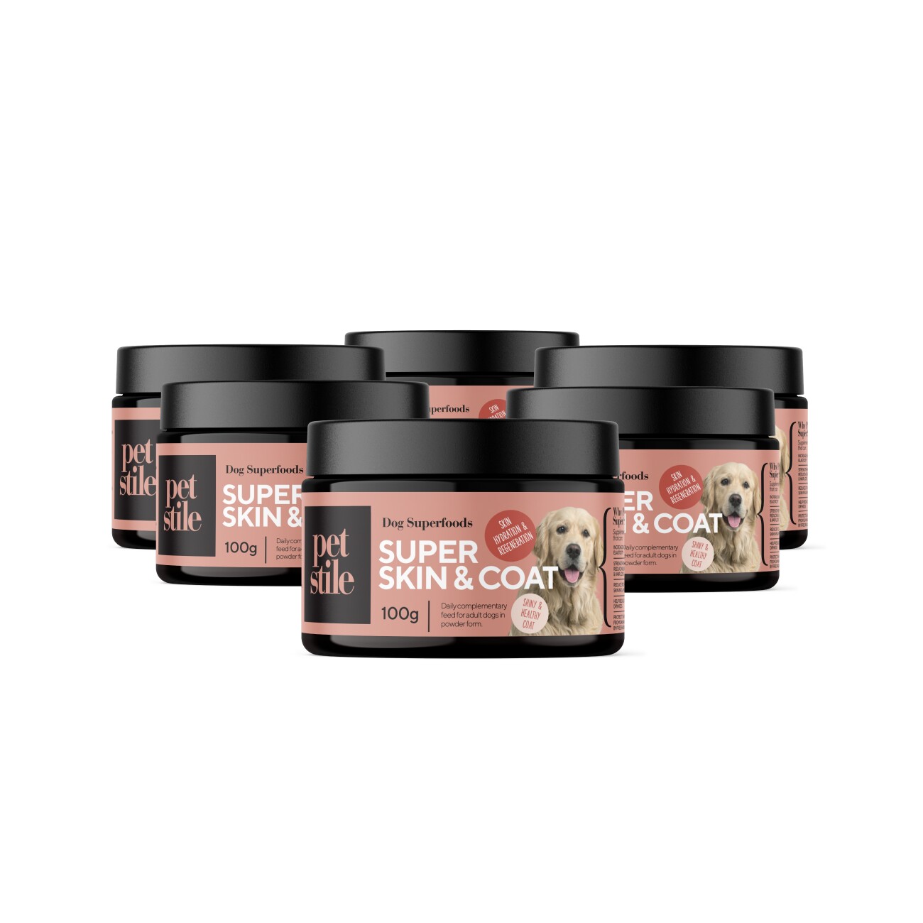 Petsy Labs Petstile Super Skin & Coat 6 x 100g