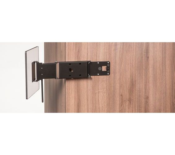 Caratec Flex TV-Halter CFW300 mit 3 Drehpunkten - Schwarz