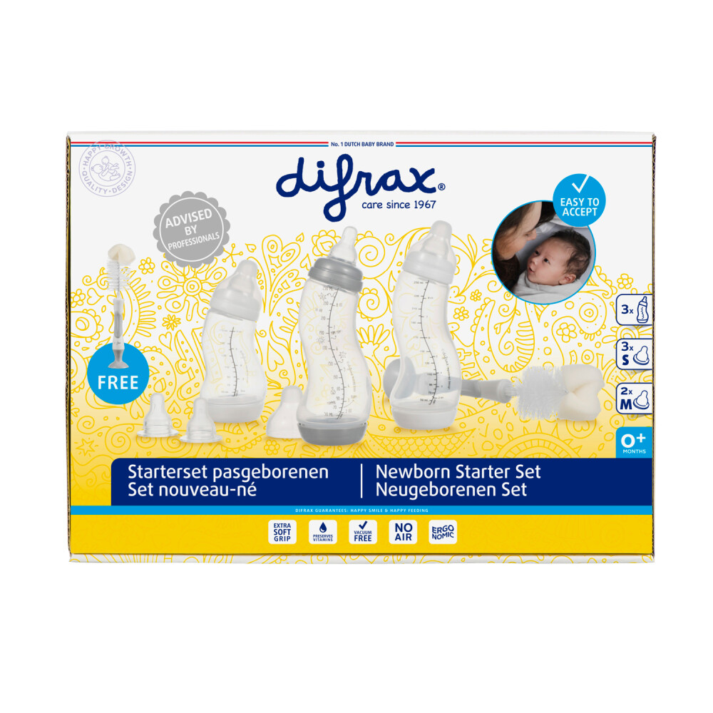 Difrax Starterset met Flessenborstel1 set
