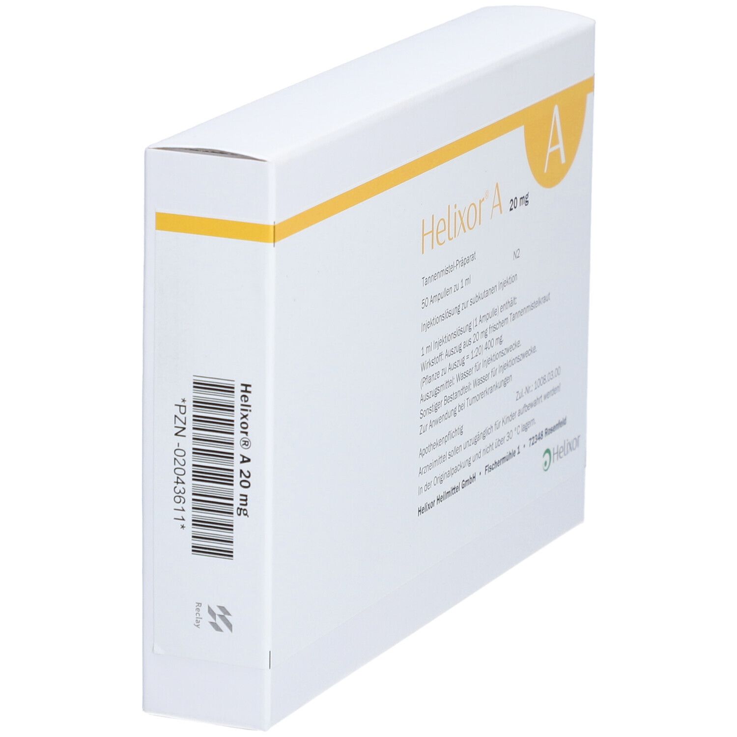 Helixor® A  20 mg