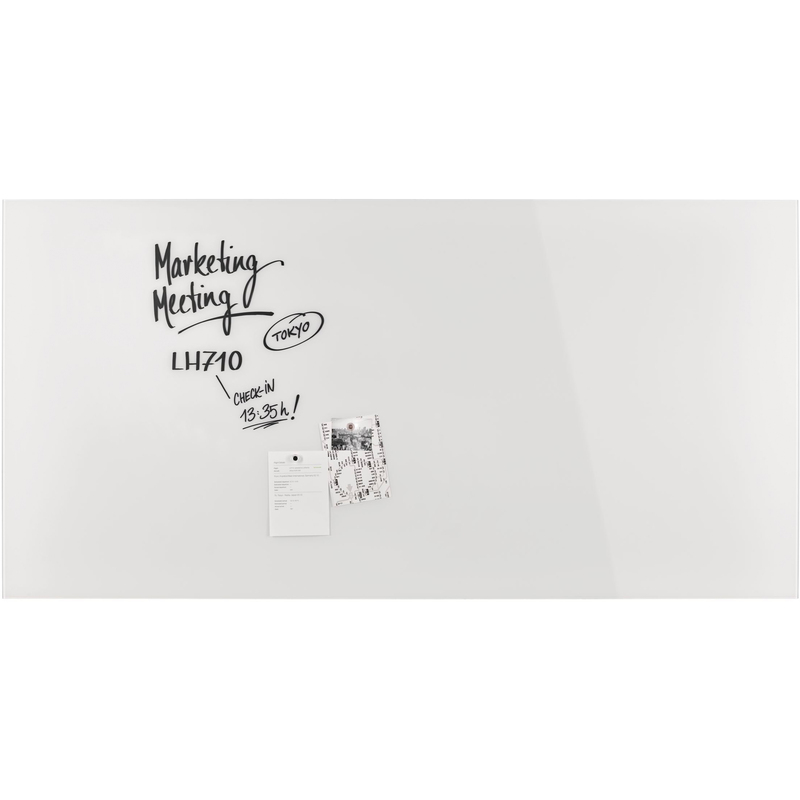 Magnetoplan Glas-Magnettafel, 200 x 100 cm, Glas