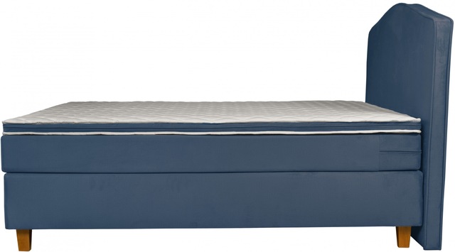 INOSIGN Boxspringbett »Jalma« Füsse aus massiver Birke ; Inkl. Topper