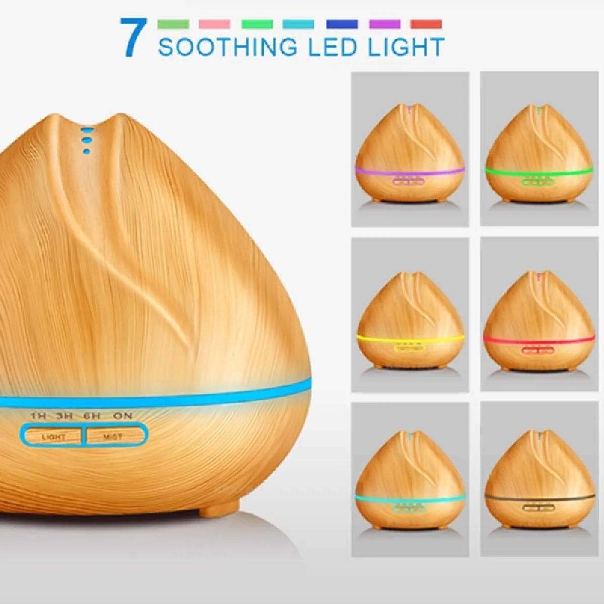 Wewoo Humidificateur à grain de bois
