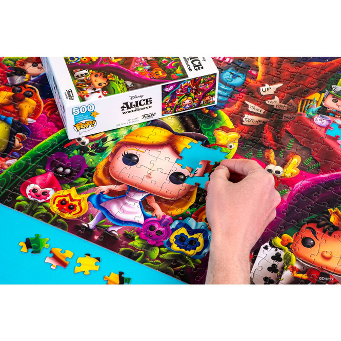 Pop! Puzzle - Disney Alice im Wunderland - 500 Teile