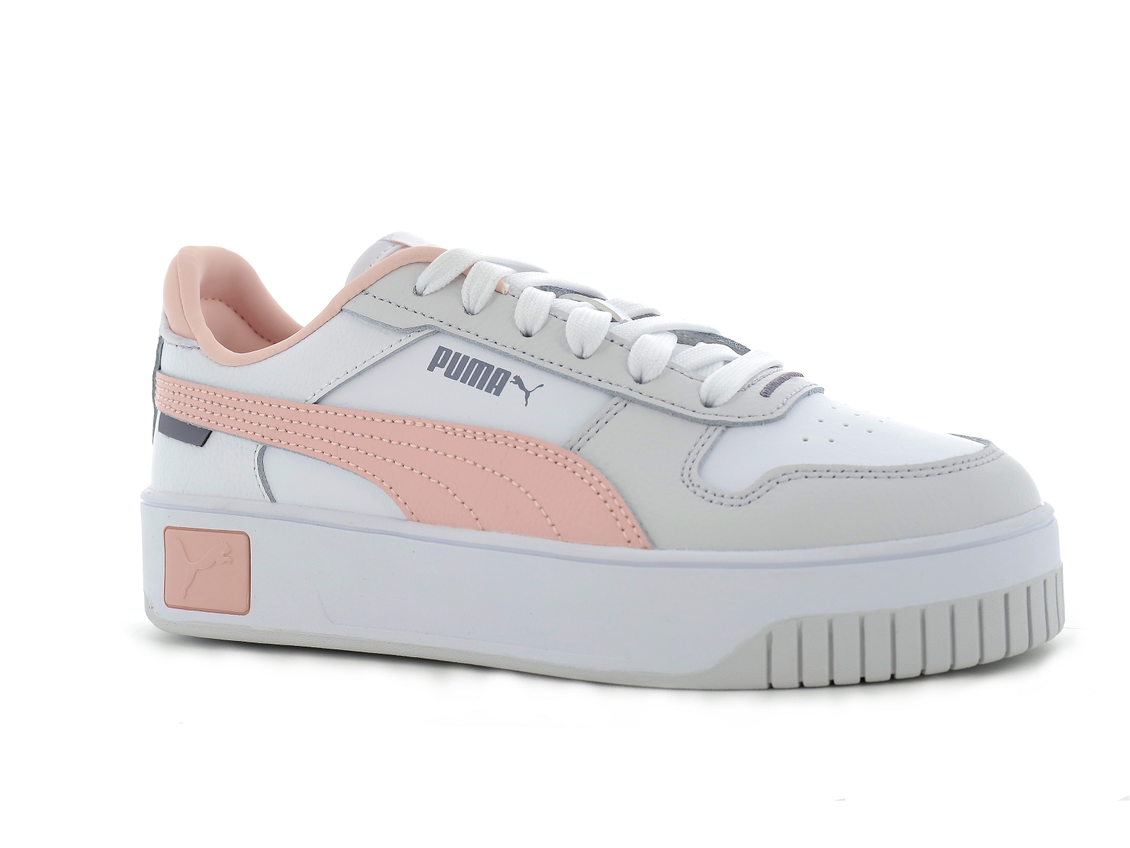 Puma-389390 Matières combinées Blanc Rose