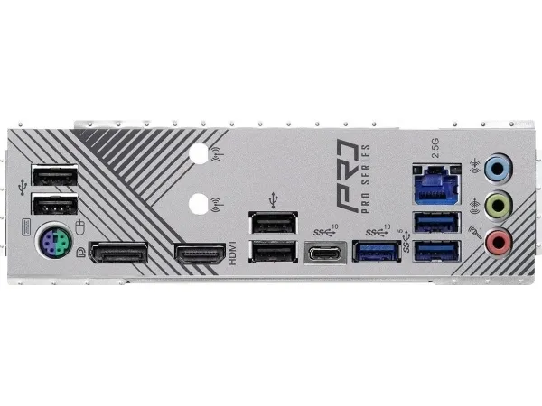 ASRock Z790 PRO RS - Bundkort - LGA1700 sokkel - Z790 chipset - onboard grafik (CPU påkrævet) - HD Audio (8-kanaler)