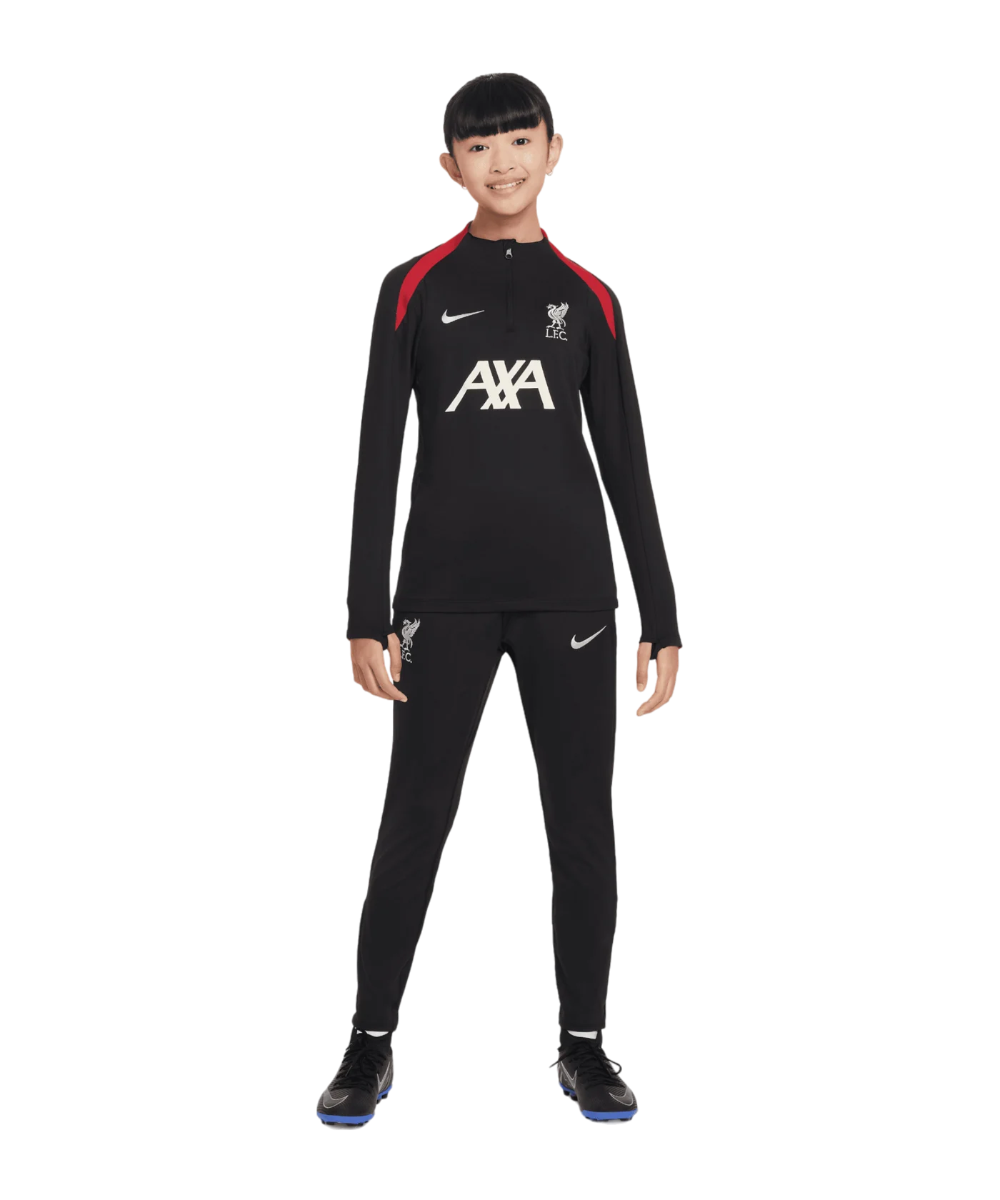 Nike FC Liverpool Trainingshose Kids Schwarz F010