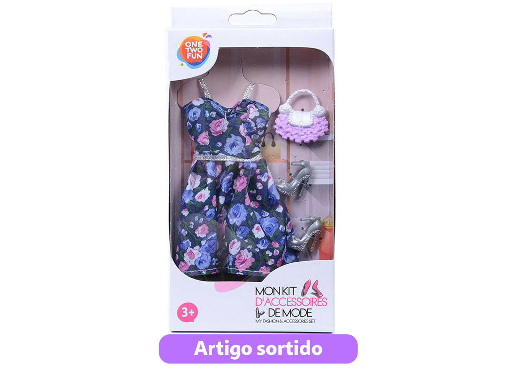 ACESSÓRIOS DE MODA ONE TWO FUN MODELOS SORTIDOS