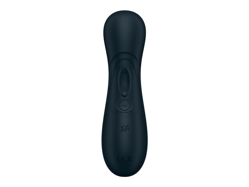 Satisfyer Vibrator Pro 2 Generation 3 schwarz Hochwertiger Auflegevibrator aus geschmeidigem Silikon für die Frau