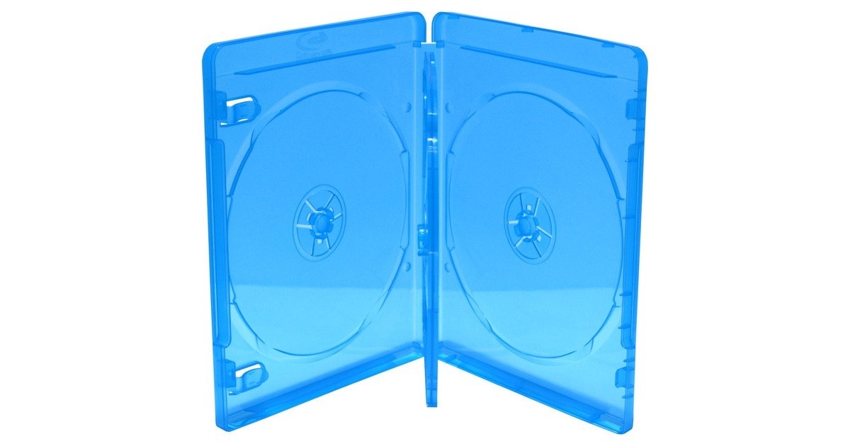 MediaRangeBOX38-3-30 BD doosje voor 3 discs sleeve  (Blauw, 30 stuks)