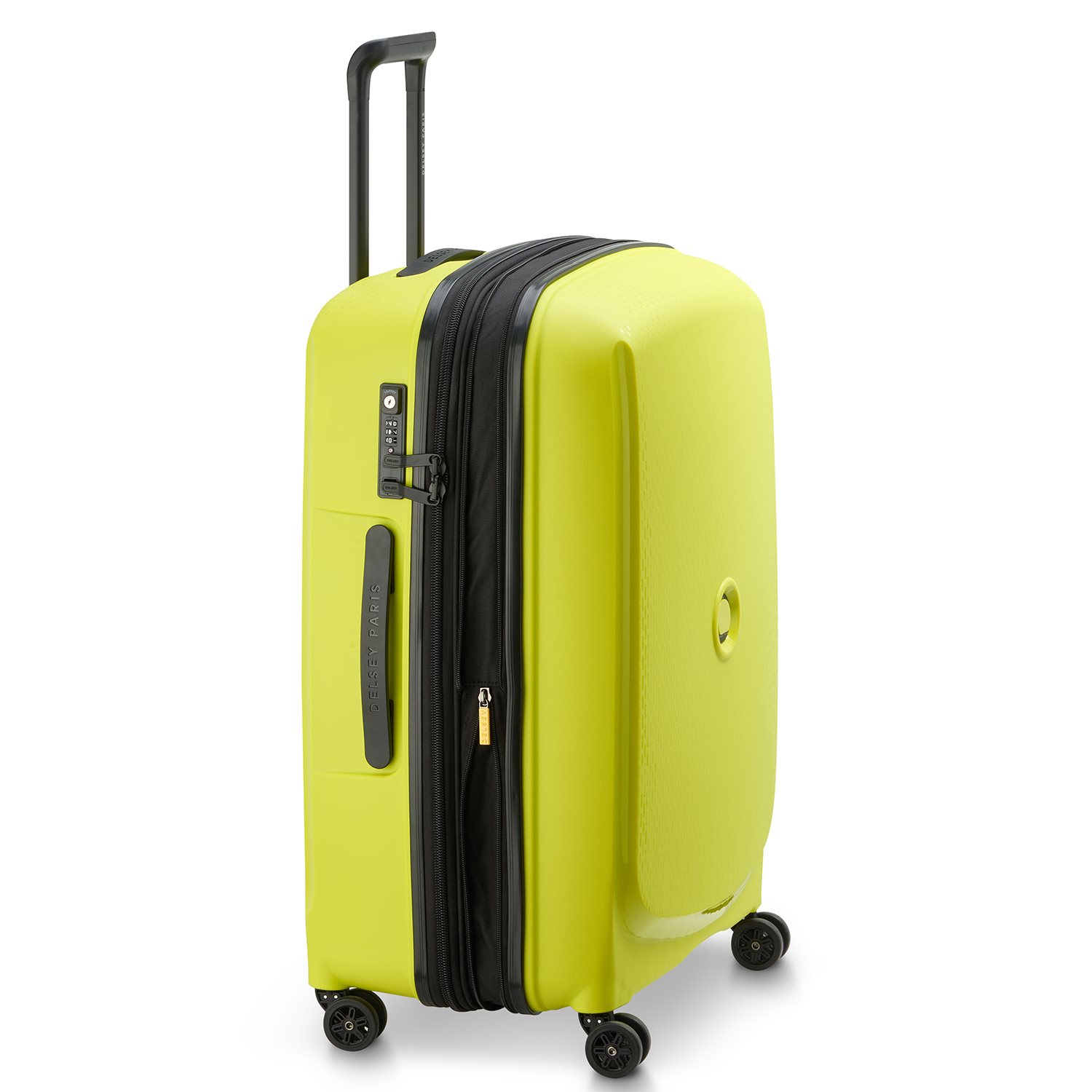 Delsey Belmont Plus MR Trolley M Expandable green chartreuse