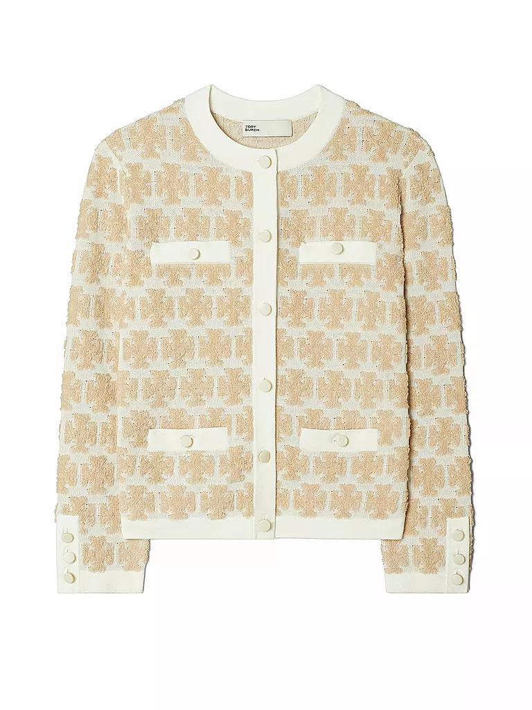 TORY BURCH Jäckchen KENDRA  beige