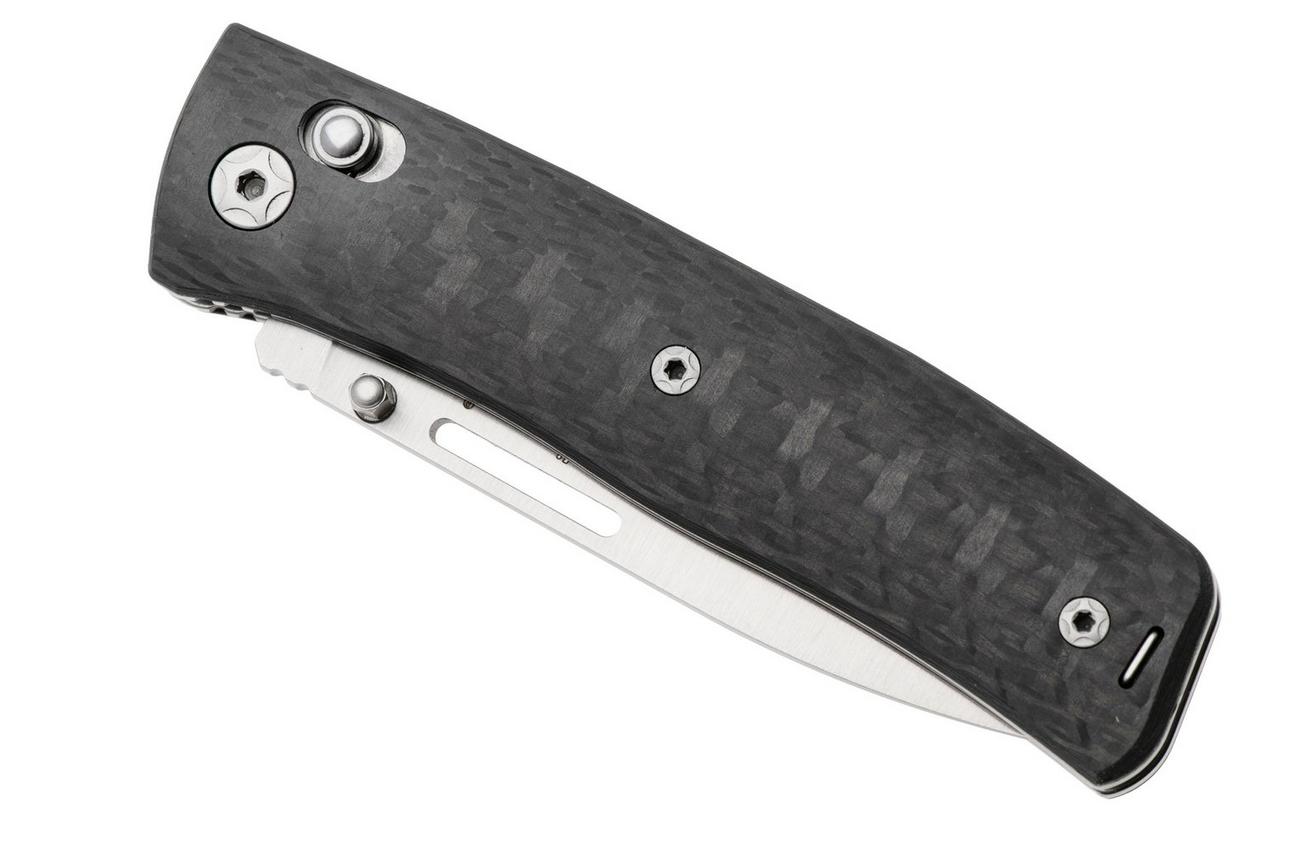 LionSteel NiNi NN1 CF M390 Satin, Full Carbon Fiber, zakmes, Gianni Pauletta design