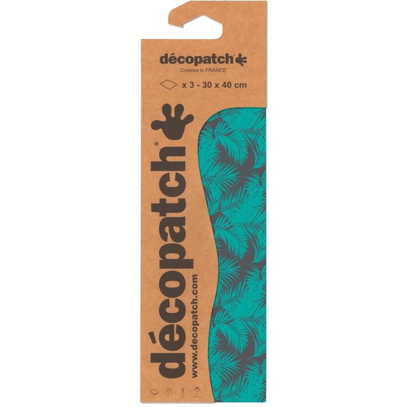 Pochette 3 Feuilles Identiques Ref 755 - Vert