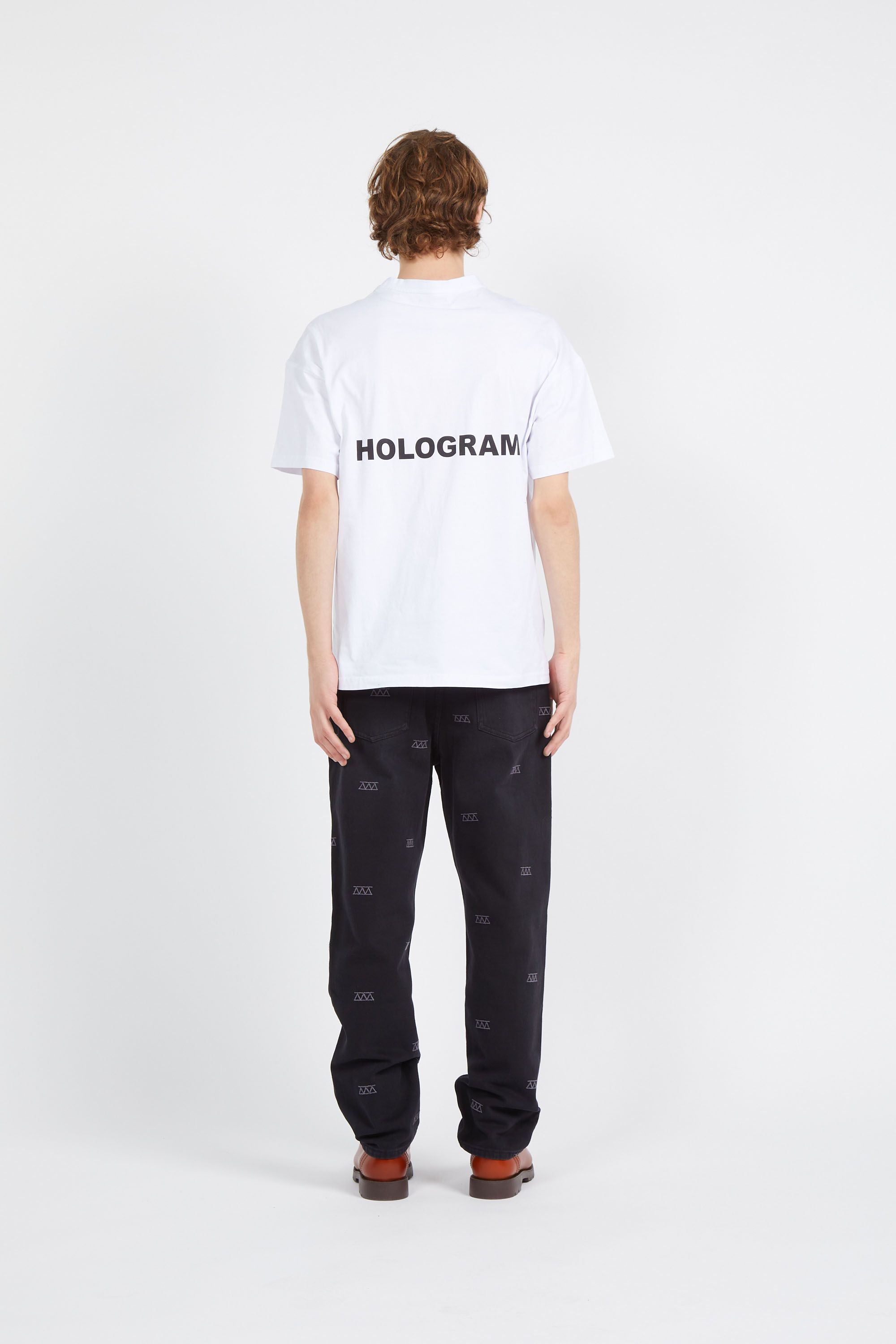 Hologram T-shirt RELIEF WHITE Blanc