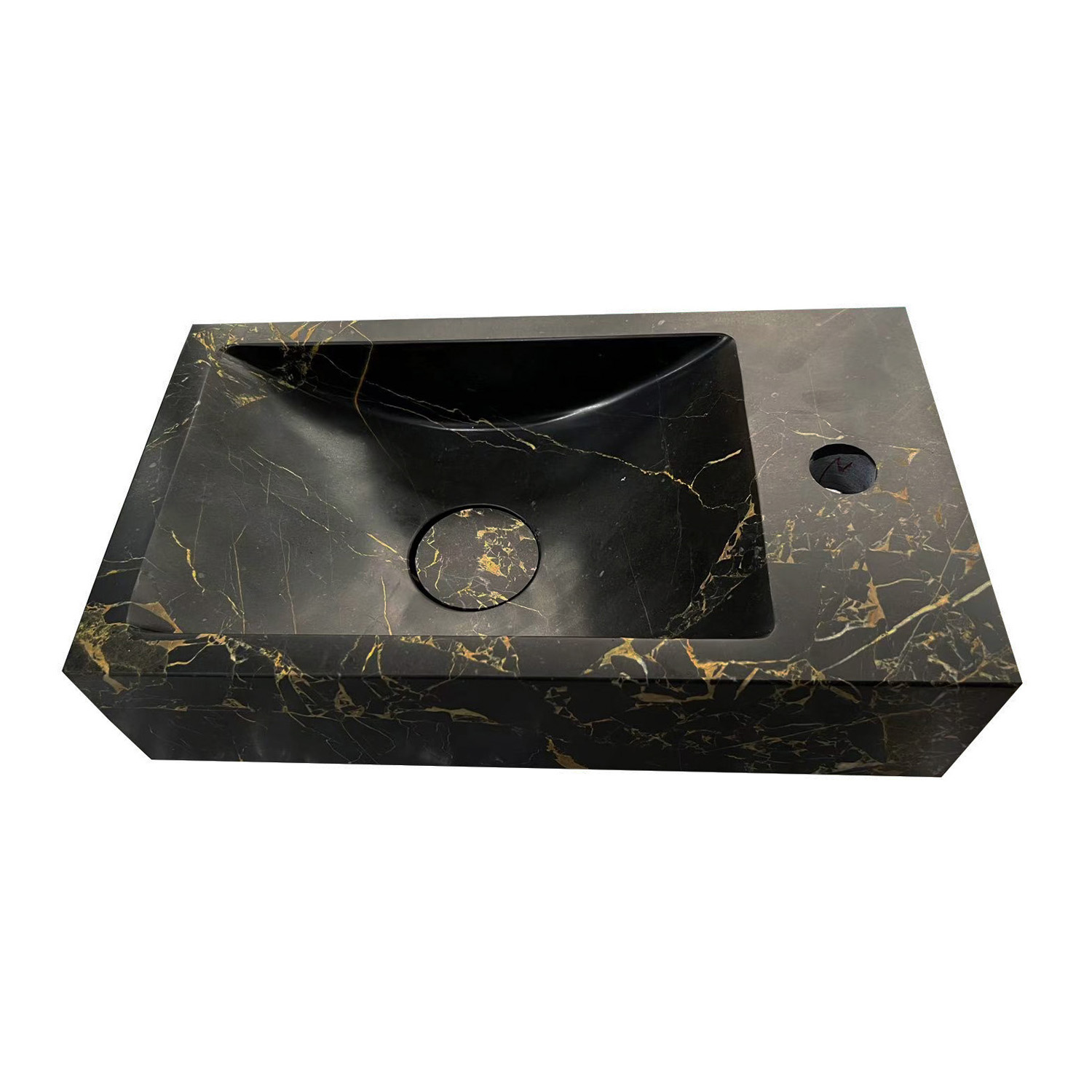 Fontana Athens Portoro Gold toiletmeubel kasteel bruin