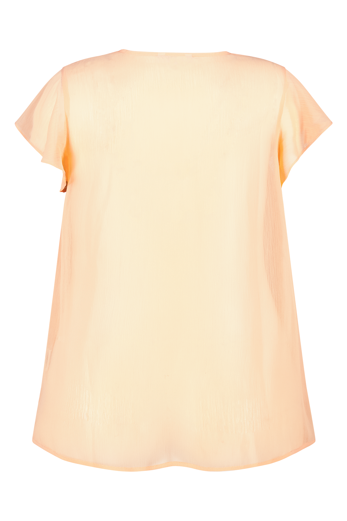 Blouse met volants Zalm rose