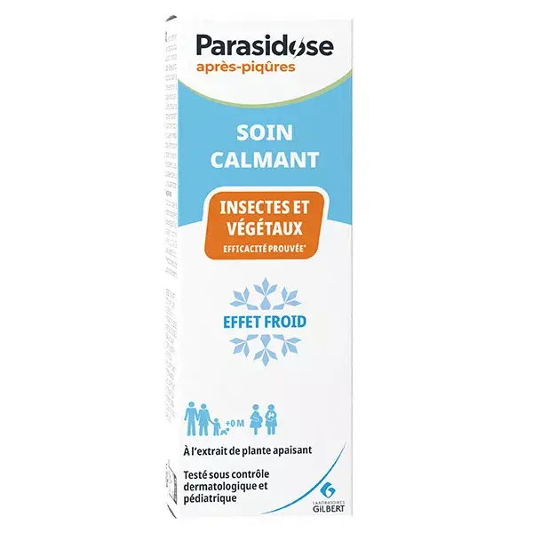 Creme calmante para picadas de mosquito Parasidose 40ml
