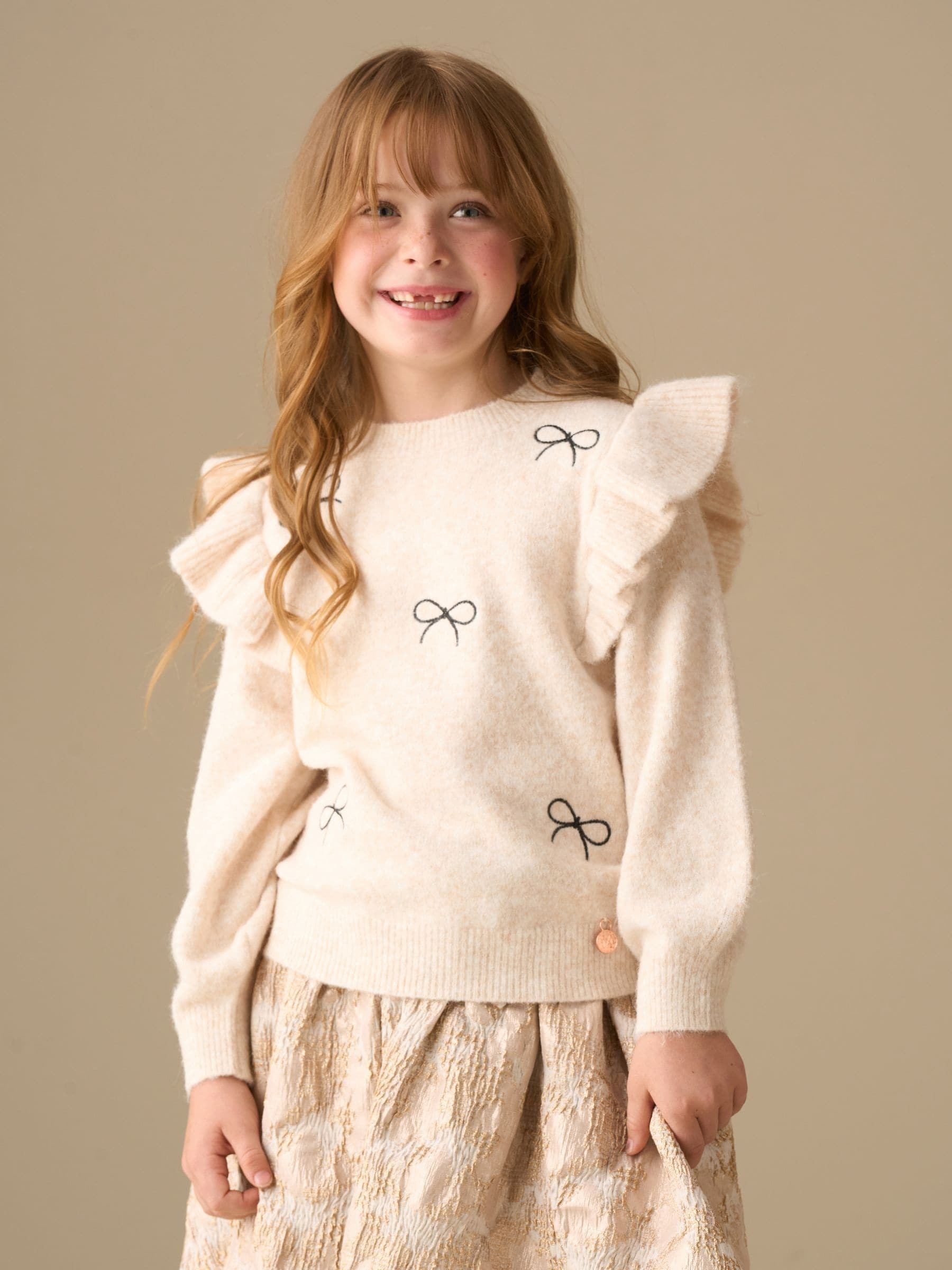Angel & Rocket Camila Diamonte Ruffle Jumper