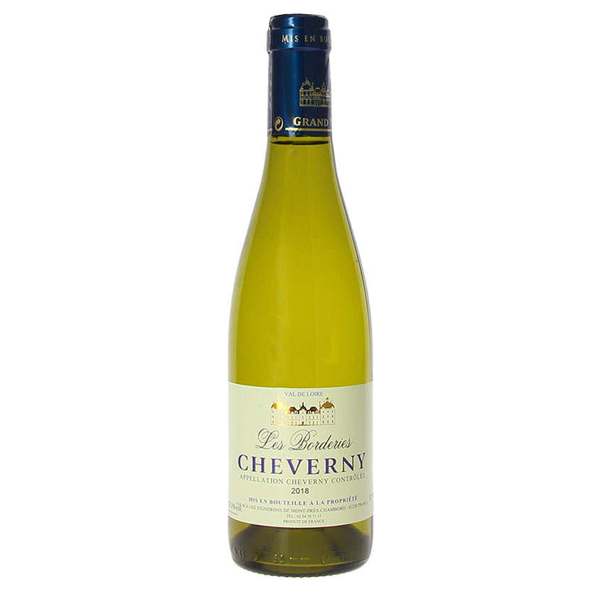 Cheverny AOP vin blanc - Les Borderies 13% - Les vignerons de Mont-Près-Chambord