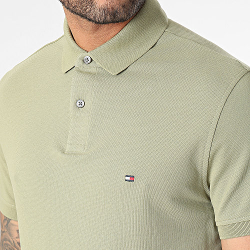 Polo Manches Courtes Regular 1985 7770 Vert Kaki Clair