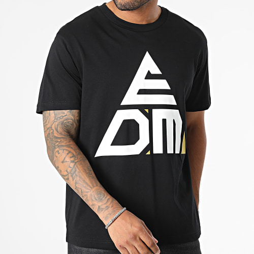 Tee Shirt Oversize Logo Noir Blanc
