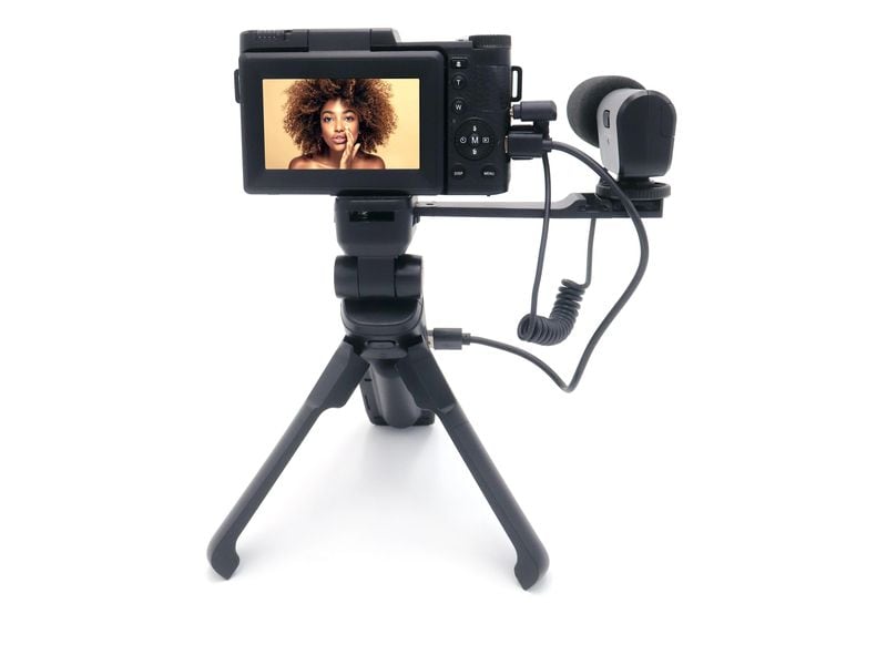 Agfa Fotokamera Realishot VLG4K-OPT Kompaktes Kamerapaket für Vlogging