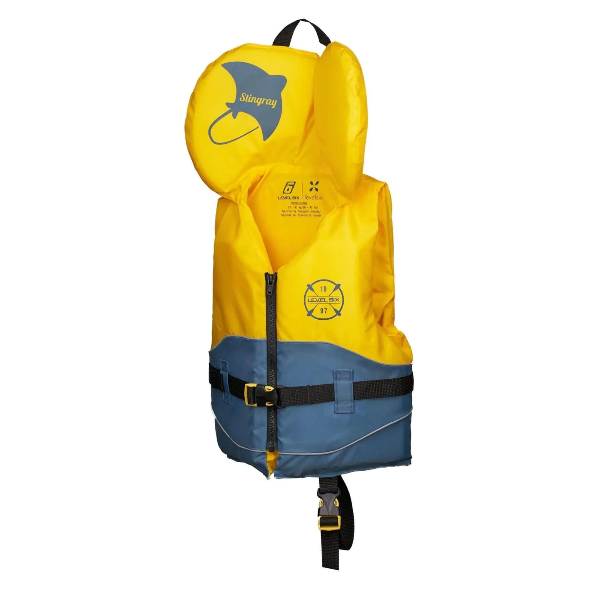 Level Six Gilet de Sauvetage 31-60lb - Jaune