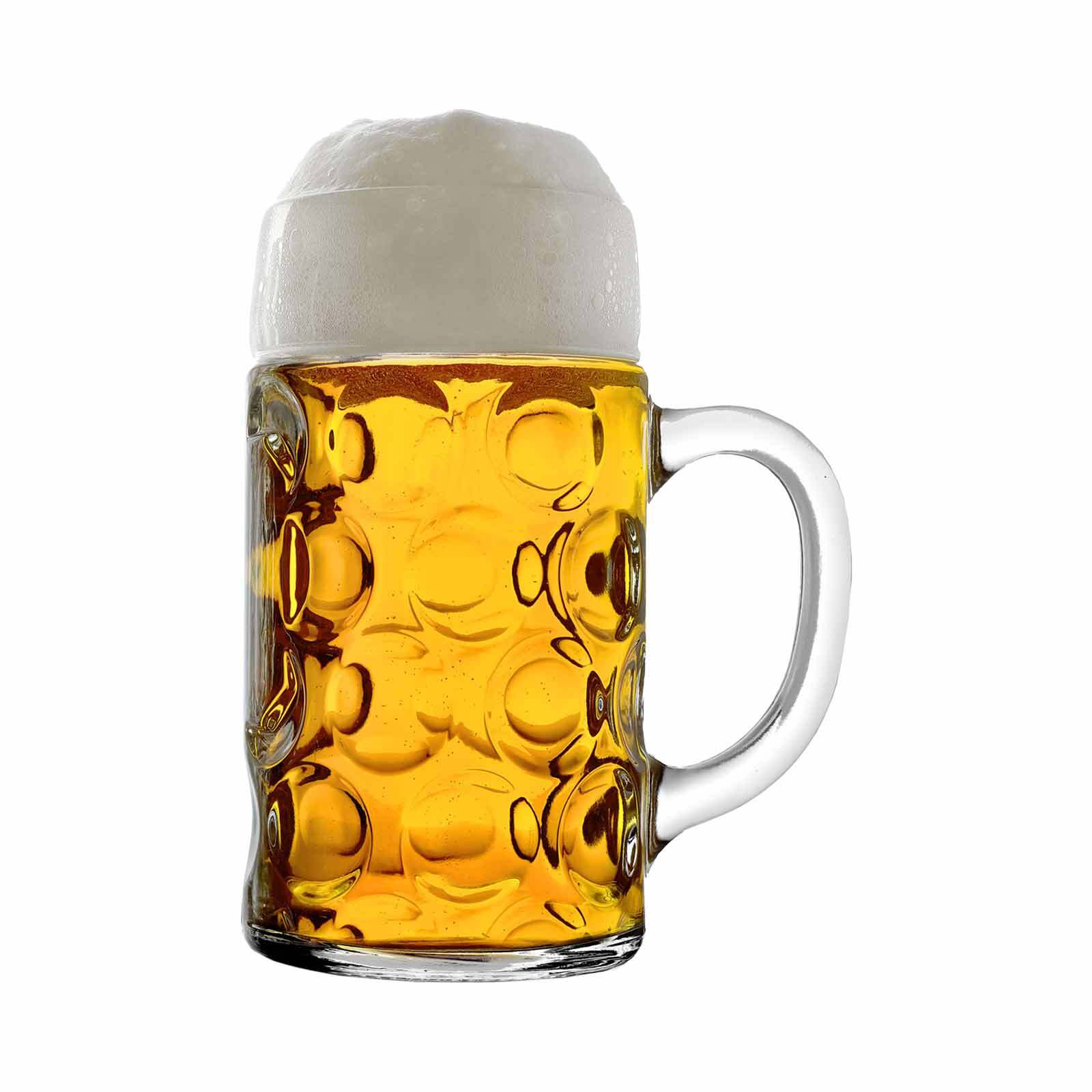 Stölzle Lausitz Bierkrüge Isar 0,5l + 1l 12er Set