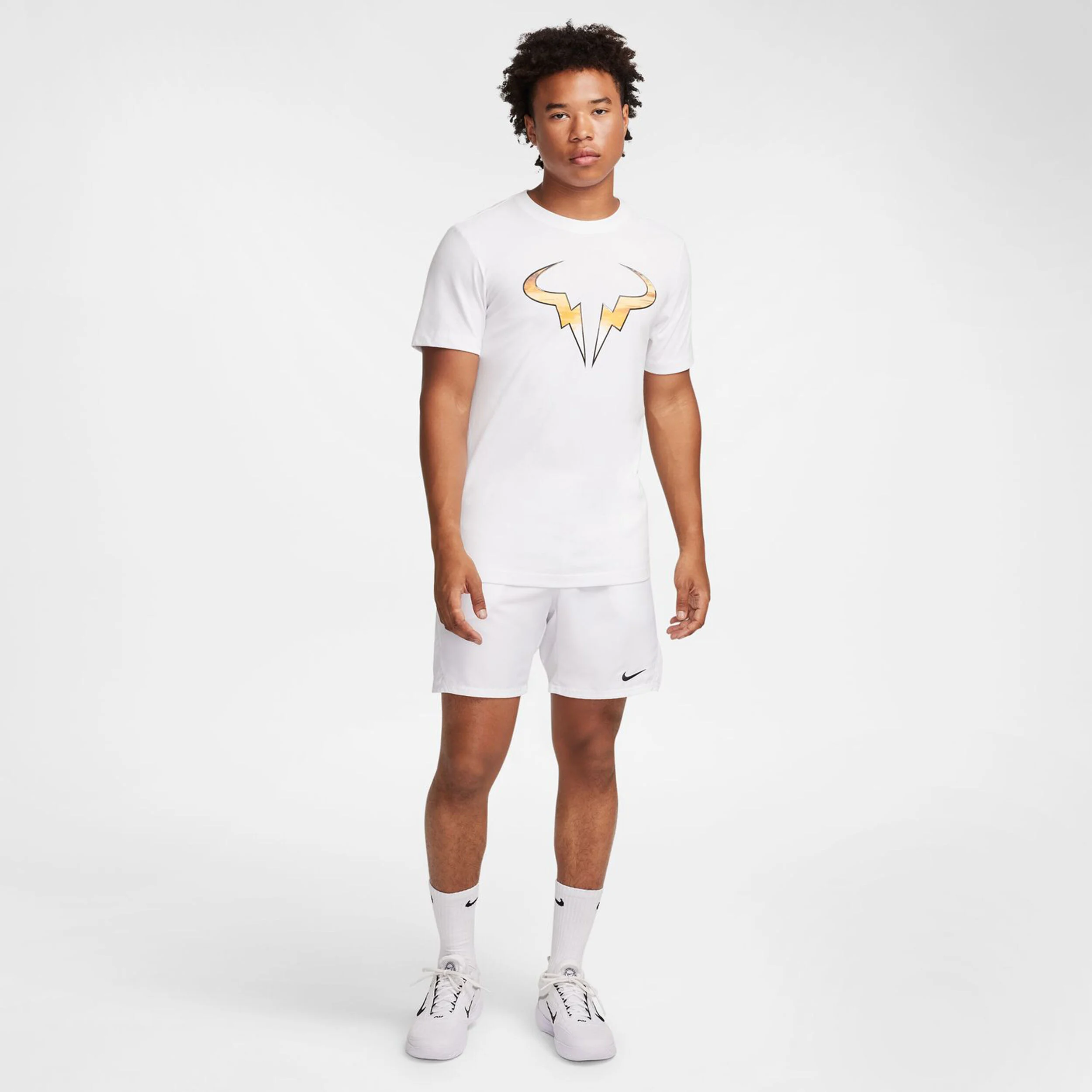 Nike Court Dri-Fit T-shirt Hommes - Blanc