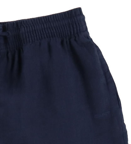 GANT Bukser - H?r - Relaxed - Marine