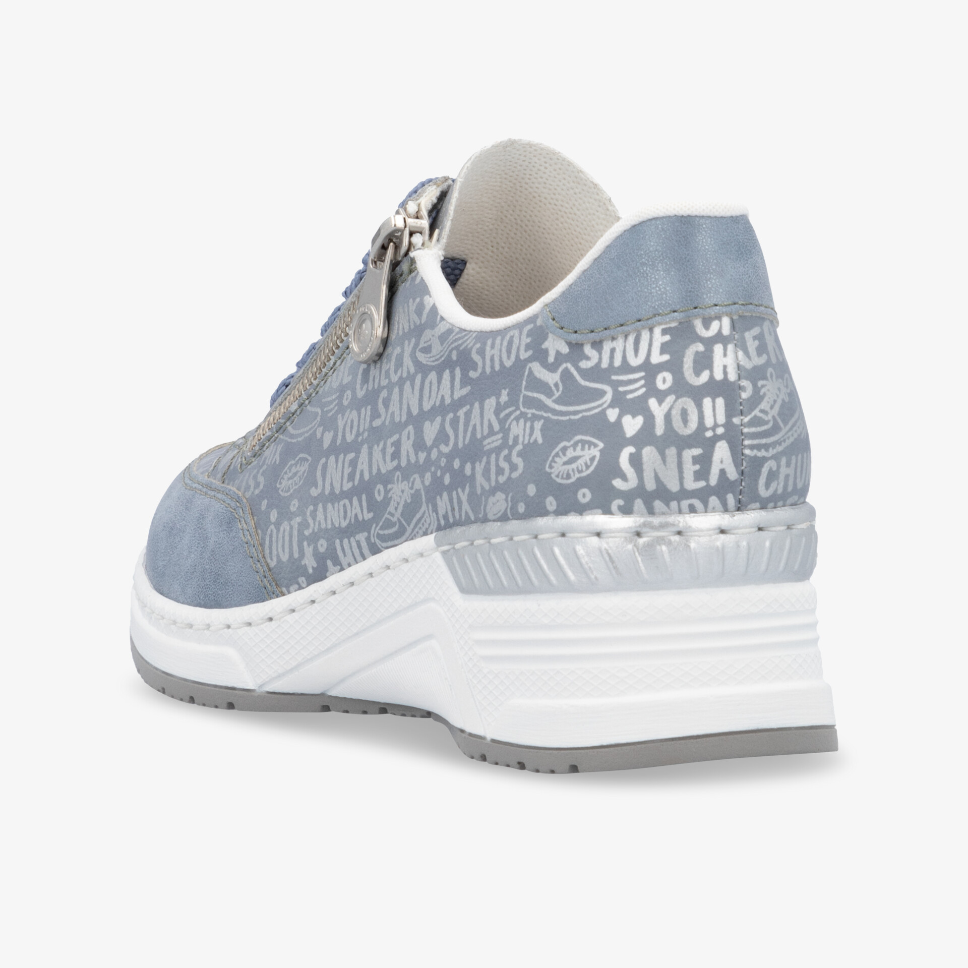 rieker Damen Sneaker Low blau