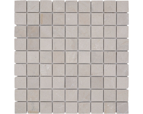 Natuursteenmozaïek Botticino beige 30,5x30,5 cm