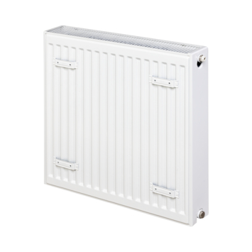 Sanivesk radiator Raya Plan Duo wit zij-aansluiting T22 60 x 60 cm