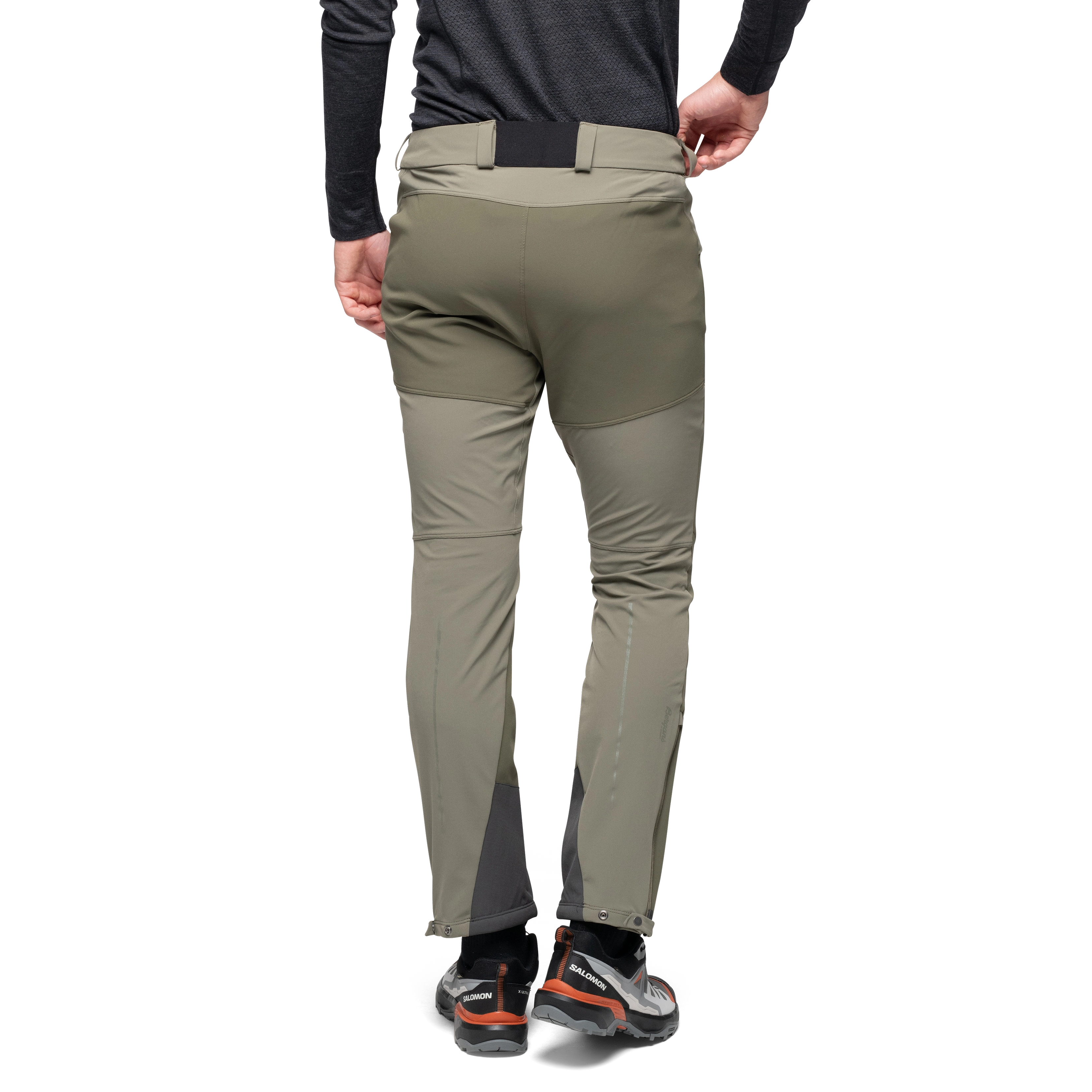 Istjern Warm Flex Pant Dark Green Mud