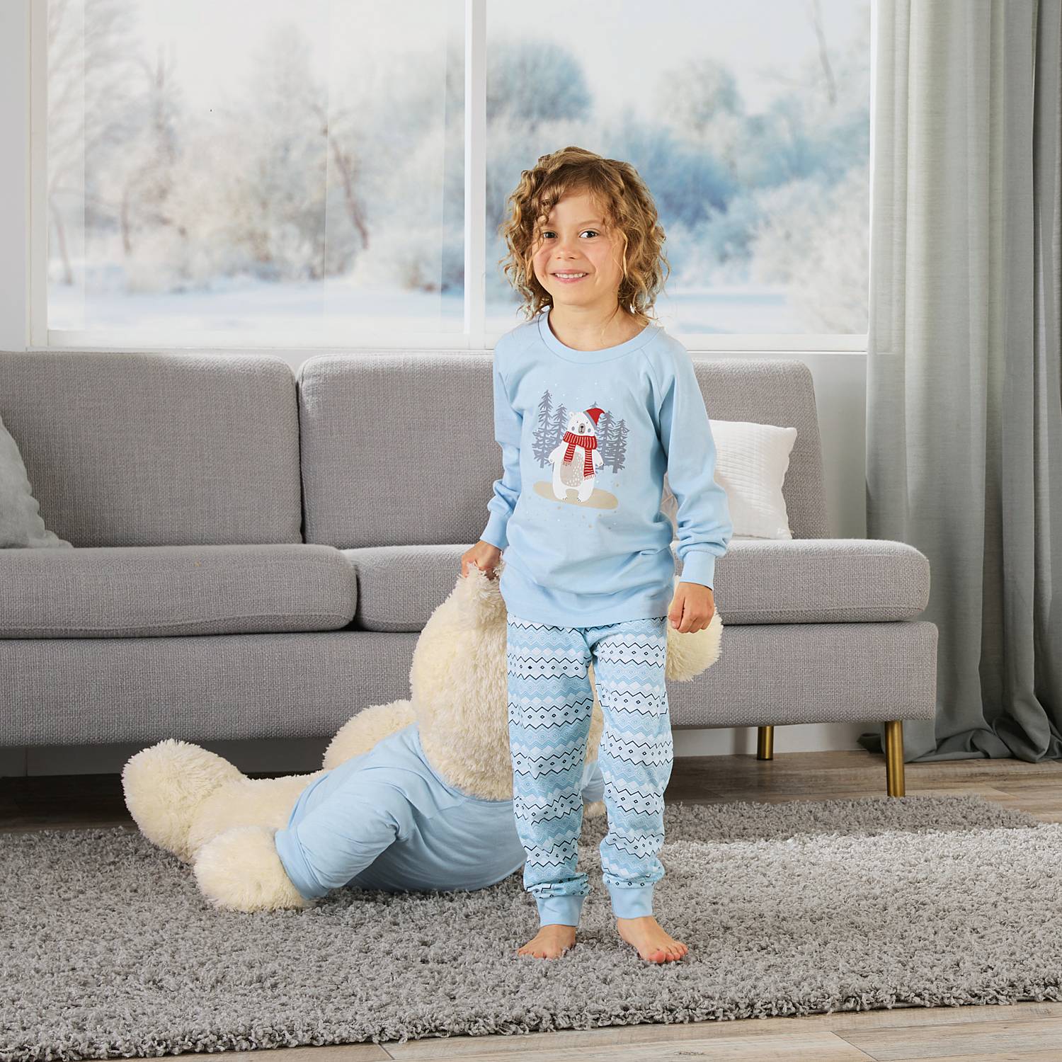 Erwin Müller Single-Jersey Kinder-Schlafanzug