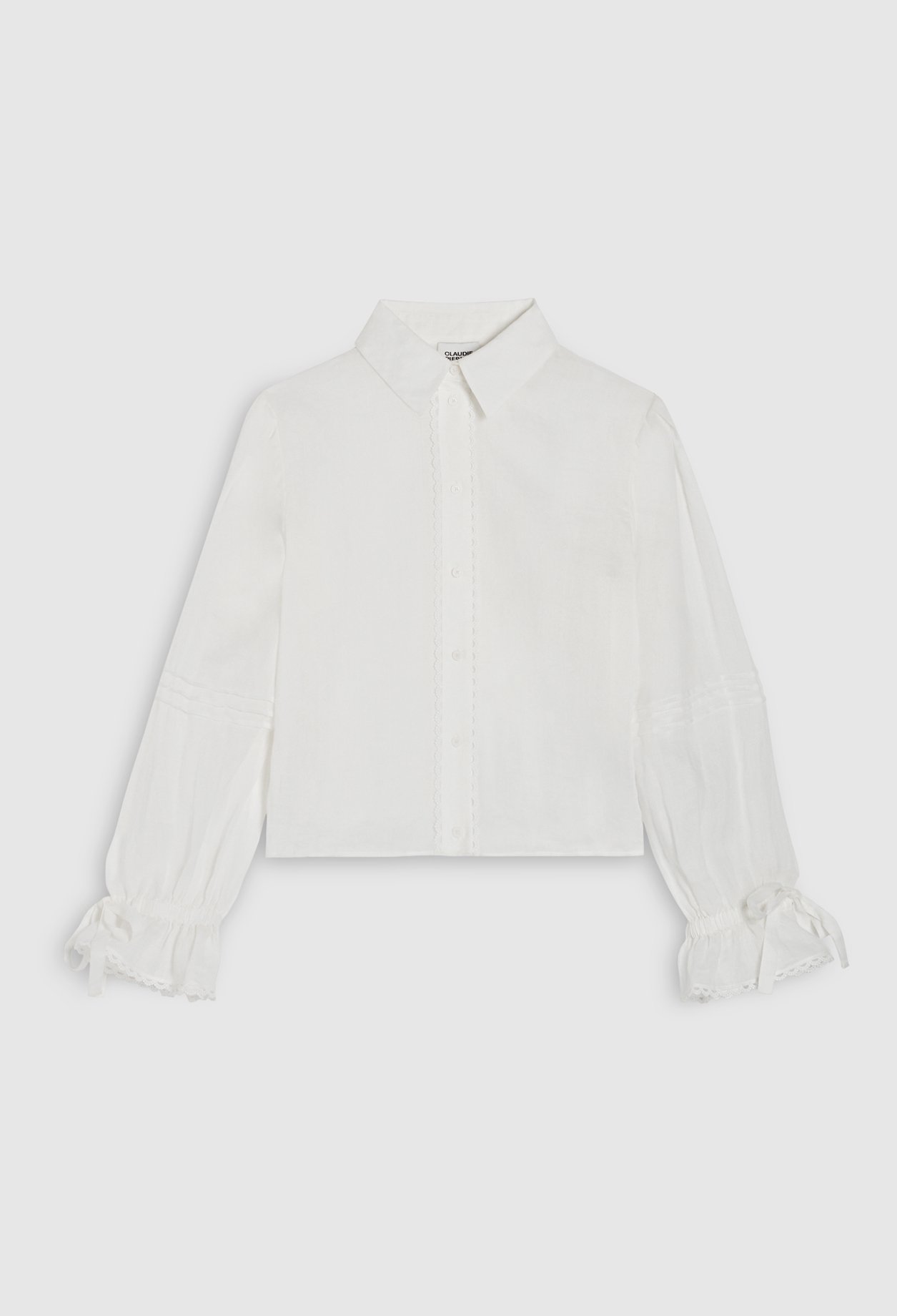 Chemise fluide manches bouffantes