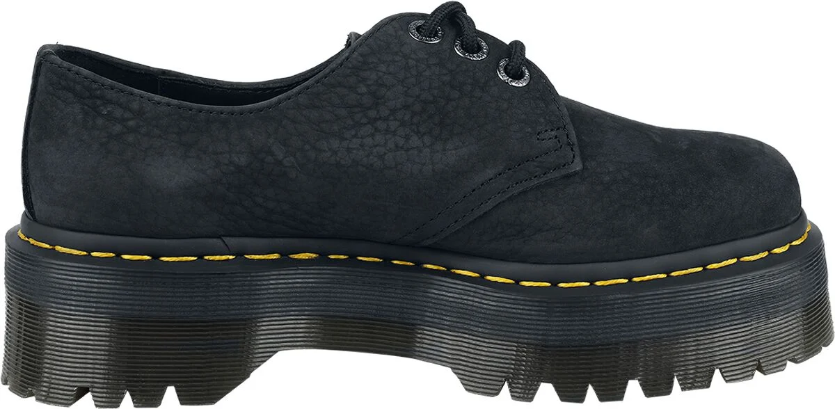 1461 Quad II - Charcoal Grey Tumbled Shoes | Dr. Martens Chaussures basses