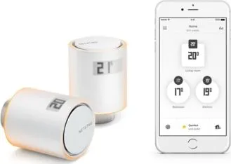 Netatmo smart radiator fjernbetjening smart termostat, 3 stk. produktpakke