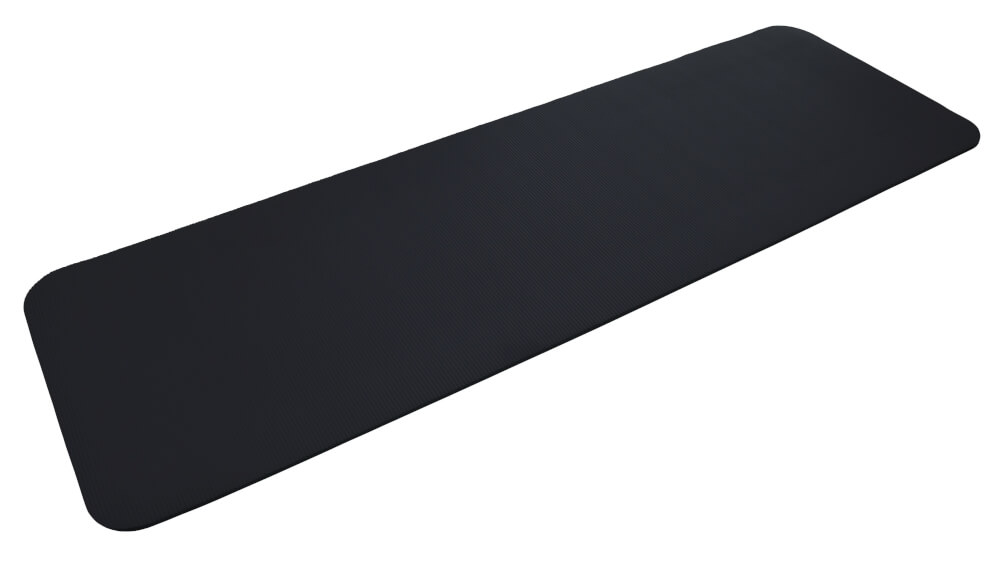 Schildkröt Fitness - FITNESSMATTE, (15mm, black), mit Tragegurt