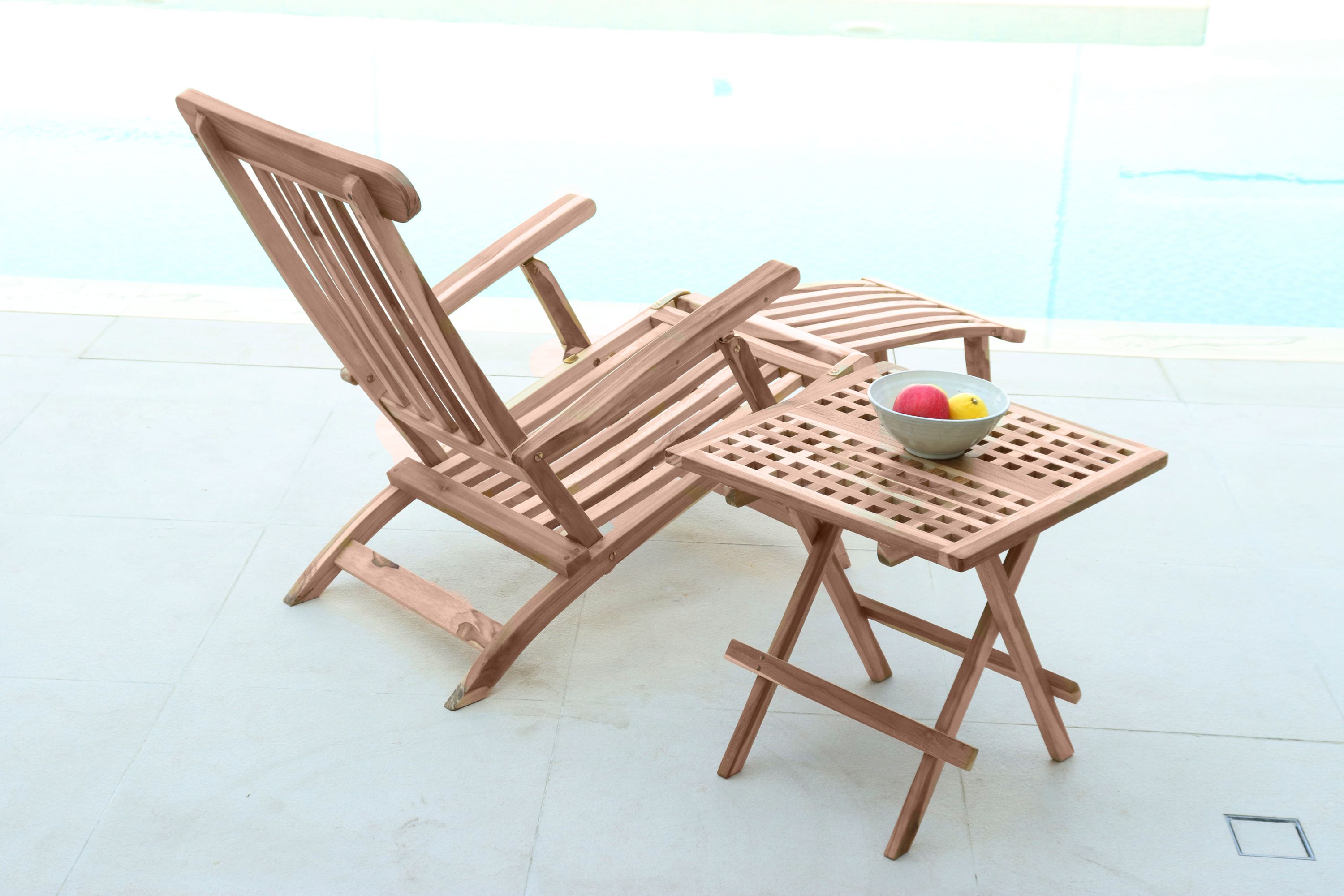 Tisch 50x50cm Teak Esstisch Küchentisch Wohnzimmertisch Esszimmer Küche