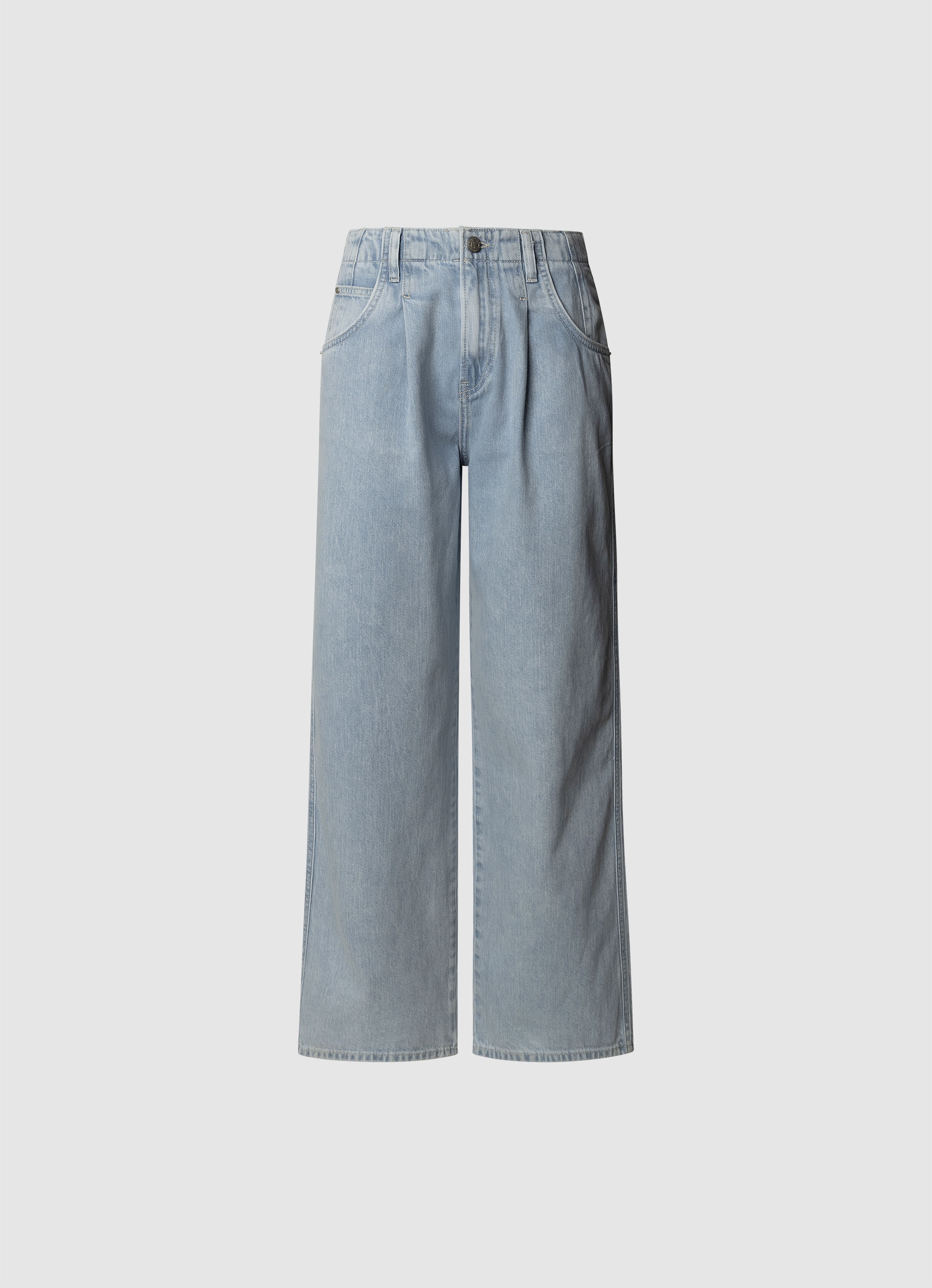 Pepe Jeans High-waist-Jeans »STRAIGHT UHW LEXA ARCHIVE« mit Bundfalten