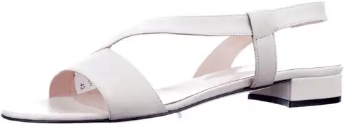 3140C Evaluna wit - maat 45 sandaal wit - maat 45 Calandschoen