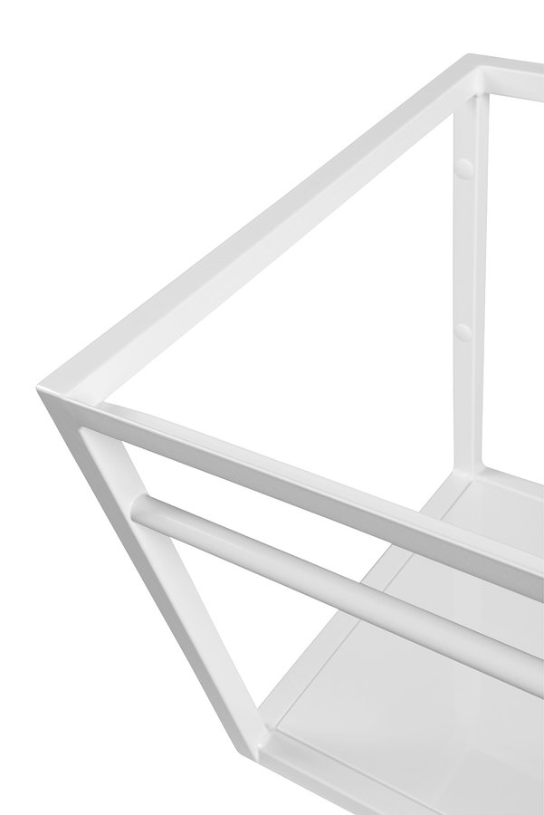 Sapho Industrial wastafel frame mat wit 120cm