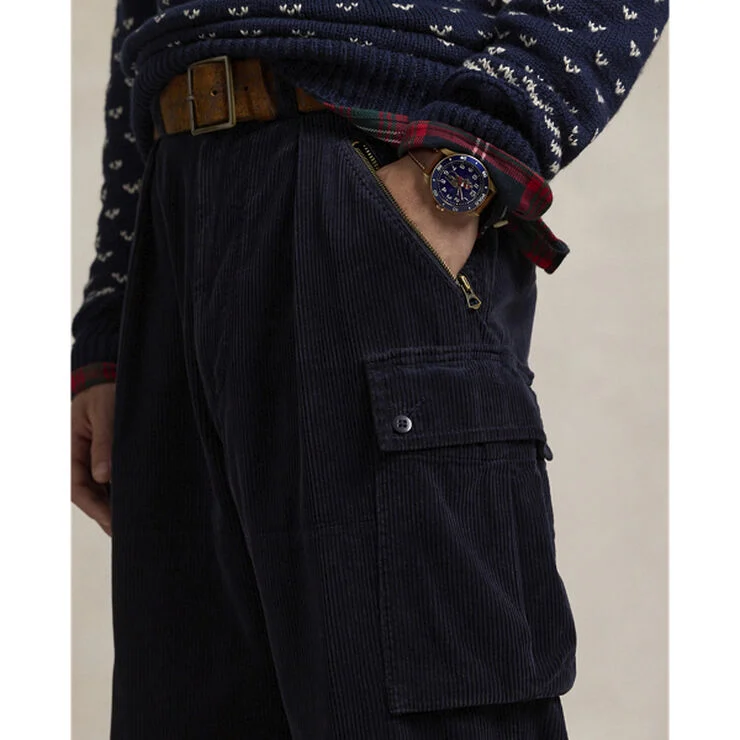 Polo Ralph Lauren 42/2 8W CORDUROY-SPRTSMN CRGO Navy