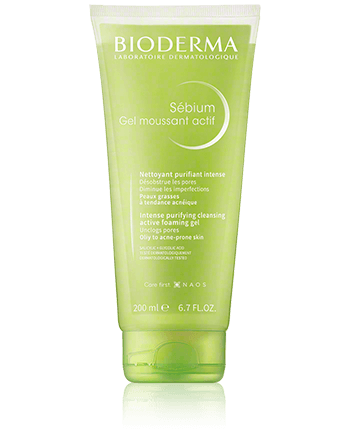 Bioderma Sébium Gel Moussant Actif Intense Purifying Cleansing Active Foaming Gel 200ml