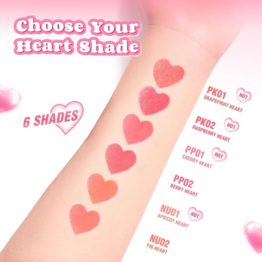PINKFLASH - Multifunctionele waterige blush stick - 4 kleuren