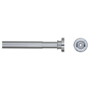 Seallux douchestang 80 - 130cm chroom