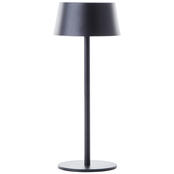 Brilliant USB oplaadbare tafellamp Picco 4W zwart
